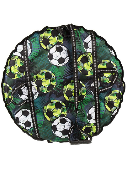 Ледянка ткань, круглая, 70х70х4 см, с рисунком, Футбольный мяч, C040012
