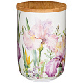 Банка с дер.крышкой Lefard &amp;quot;Iris&amp;quot; 15 см 1000 мл, 410-143
