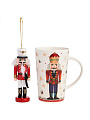 Набор подарочный фарфор, дерево, Щелкунчик, кружка, 385 мл, ёлочная игрушка, Lefard, 580-098 - фото 9