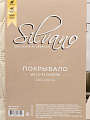 Покрывало евро, 240х260 см, 100% полиэстер, Silvano, Wild flowers, бежевое - фото 13