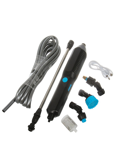 Опрыскиватель садовый аккумуляторный, Инструм-Агро, 2 А.ч, 3.7 В, телескопическая штанга, Удочка, 011447