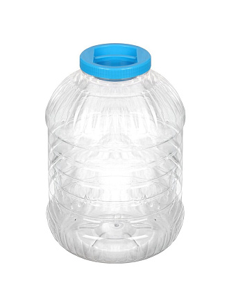 Банка для сыпучих продуктов, пластик, 10 л, 33 см, с крышкой, Альтернатива, М3057, в ассортименте