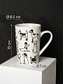 Кружка фарфор, 440 мл, Cats&amp;amp;Dogs, Atmosphere, AT-K1110, в ассортименте - фото 3
