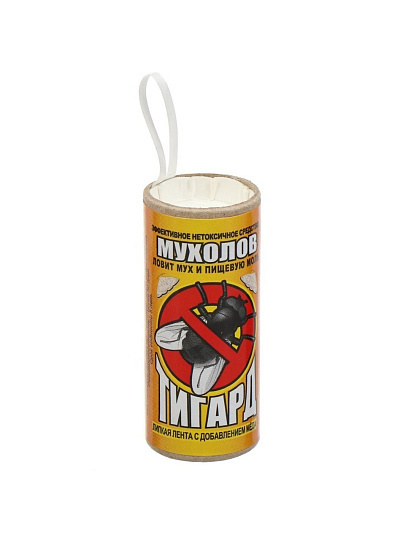 Инсектицид от мух, лента липкая, Тигард