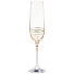 Бокал для шампанского, 190 мл, стекло, 2 шт, Bohemia, Золотая спираль, 40729/M8441/190-2 - фото 2
