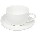 Чайная пара из фарфора Tudor England Royal white TU9999-4, 350 мл