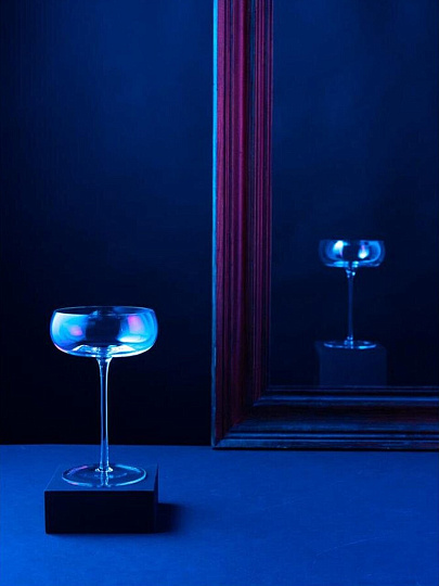 Бокал для шампанского, 220 мл, стекло, 2 шт, Billibarri, Kareiro, 900-456