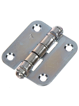 Петля накладная БелТИЗ, 40х44 мм, универсальная, ПН5-40, белый цинк