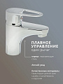 Смеситель для раковины, Aqwin, короткий излив, с картриджем, хром, A10216 - фото 3