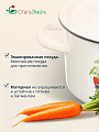 Кастрюля эмалированная сталь, 1.5 л, крышка сталь, цилиндрическая, СтальЭмаль, 1с15с/1, в ассортименте, индукция - фото 4