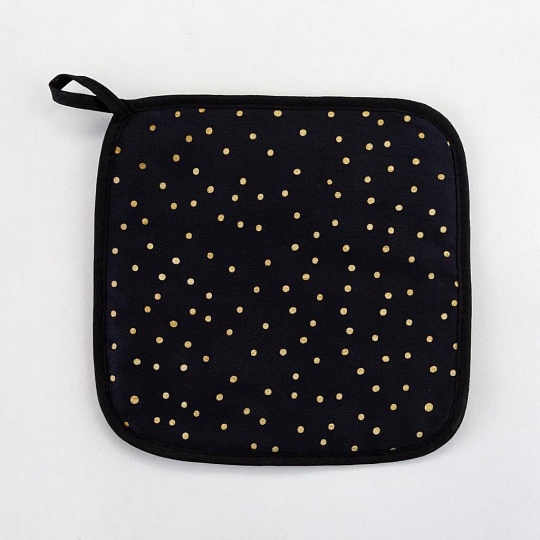 Прихватка 19х19 см, 100% хлопок, Этель, Люблю зиму, 5035829