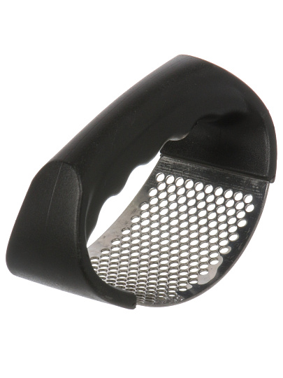 Пресс для чеснока Daniks, нержавеющая сталь, рукоятка пластик, навеска, 10х7.5х6.5 см, SKT-002