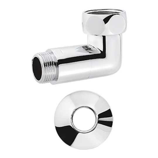 Американка для полотенцесушителя 3/4&quot;х1&quot;, Г-Ш, хром, латунь, угловая, ProFactor