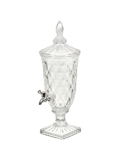 Лимонадница стекло, 1.8 л, 16х16х45.5 см, Lefard, Muza, 691-002