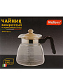Чайник заварочный стекло, 1 л, с ситечком, с пластиковой крышкой-фильтром, Mallony, Altamarea, 910136 - фото 2