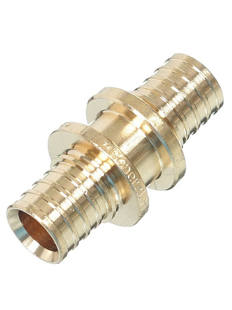 Муфта диаметр 16 мм, латунь, Stout