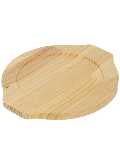 Сковорода чугун, 22х3.5 см, с подставкой, Y4-8883