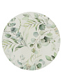 Салфетка для стола пластик, 36х36 см, круглая, Веточки - фото 3