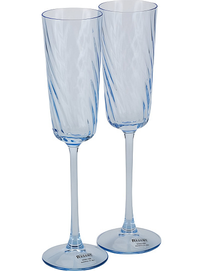 Бокал для шампанского, 200 мл, стекло, 2 шт, Regent Inox, Linea ASTI, 81-201