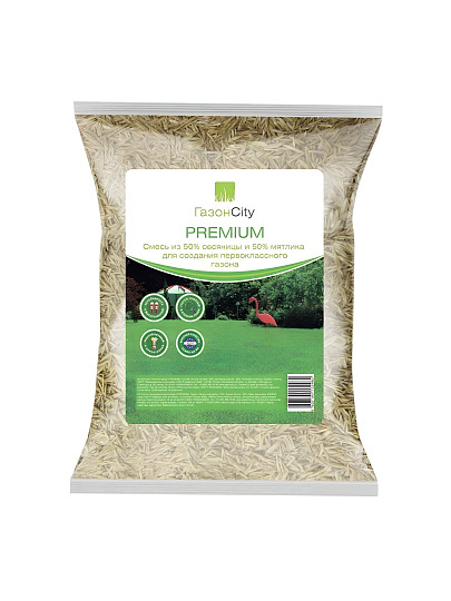 Семена Газон, PREMIUM, 300 г, пакет, ГазонCity