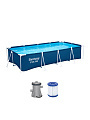 Бассейн каркасный Bestway, 400х211х81 см, Steel Pro, 56424, фильтр-насос, 5700 л - фото 8