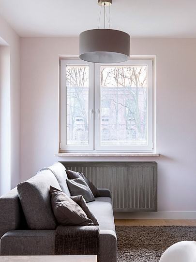 Экран для радиатора, МДФ, 900х600 мм, анкор винтаж, реечный, Стильный Дом