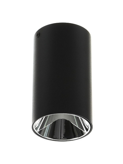 Светильник светодиодный, JazzWay, PDL-R 14080, 50 Вт, GU10, IP20, 8х8х14 см, 230В, черный, хром, 5031401