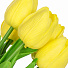 Цветок искусственный декоративный Тюльпан, 7шт., 33 см, желтый, Y6-10418 - фото 2