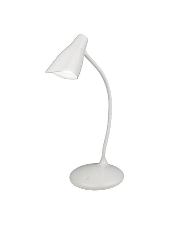 Светильник настольный 3 Вт, белый, абажур белый, Uniel, TLD-559 Ivory, UL-00004141