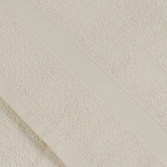 Полотенце банное 50х90 см, 100% хлопок, 500 г/м2, Виола, Bella Carine, белое, Турция, FT-3-50-1334