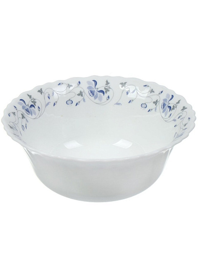 Салатник стеклокерамика, круглый, 15х5 см, 415 мл, Эдем, Daniks, LHW 60/1059