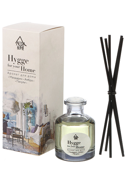 Аромадиффузор Arida Home, 50 мл, Мандарин/Амбра/Пачули, АР 100-804