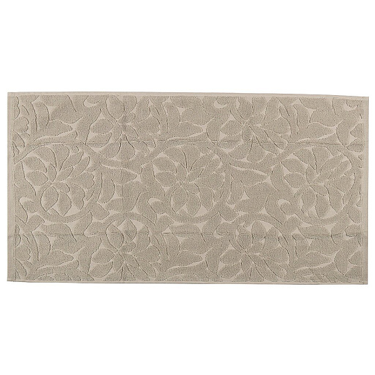 Полотенце банное 50х90 см, 100% хлопок, 420 г/м2, Frida Beige, TAC, бежевое, 1819, Турция