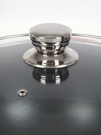 Казан алюминий, антипригарное покрытие, 6 л, Классик, с крышкой, Горница, кн4282а