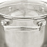Кастрюля из нержавеющей стали с мерной шкалой Wellberg 02174WB со стеклянной крышкой и металлическими ручками, 1.9 л - фото 3
