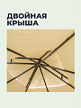 Шатер с москитной сеткой, бежевый, 3х3х2.7 м, четырехугольный, C070013 - фото 2