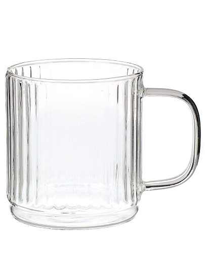 Кружка стекло, 520 мл, Грани, B060752