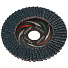 Круг лепестковый торцевой КЛТ1 для УШМ, LugaAbrasiv, диаметр 125 мм, посадочный диаметр 22 мм, зерн ZK24, шлифовальный - фото 2