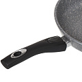 Сковорода алюминий, 24 см, антипригарное покрытие, Горница, Графит, съемная ручка, с2453тм - фото 2