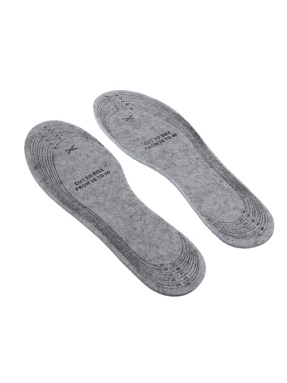 Стельки Streetwise, универсальные, зимние, войлок, основание фольга, 36-46, 459-237