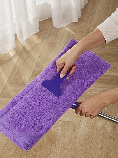 Швабра 141х12х40 см, телескопическая ручка, A260082