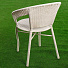 Мебель садовая Green Days, белая, стол, 70х70 см, 4 стула, 150 кг, HYB104 - фото 6