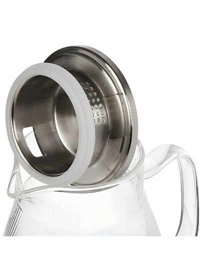 Кувшин стекло, 1.5 л, с крышкой, Regent Inox, Linea Franсo, 93-FR-BR-16-1500