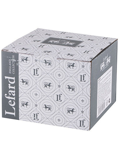 Кружка керамика, 350 мл, CREATIVE, Lefard, 155-752, бежевая