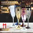 Бокал для шампанского, 170 мл, стекло, 6 шт, Glasstar, Радуга Микс 9, RN_1687M_9 - фото 5