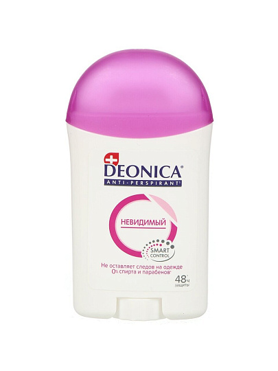 Дезодорант Deonica, Невидимый, для женщин, стик, 40 мл