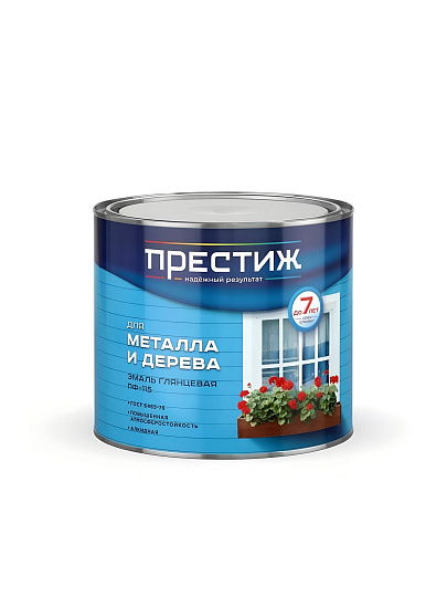 Эмаль Престиж, ПФ-115, алкидная, глянцевая, ультрамарин, 1.9 кг