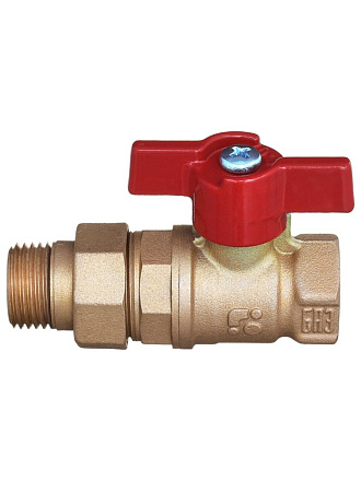 Кран для воды с американкой 3/4