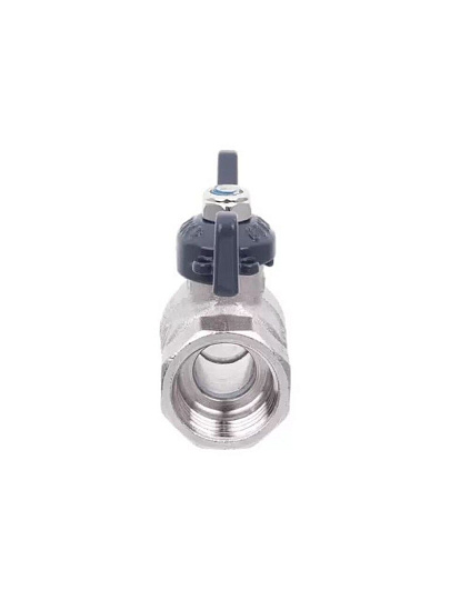 Кран для воды, 1/2'', г-ш, латунь, ручка-бабочка, AquaLink