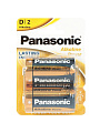 Батарейка Panasonic, D (LR20), Alkaline Power, щелочная, 1.5 В, блистер, 2 шт, 5875